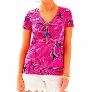 Lilly Pulitzer Michele V-neck T-Shirt